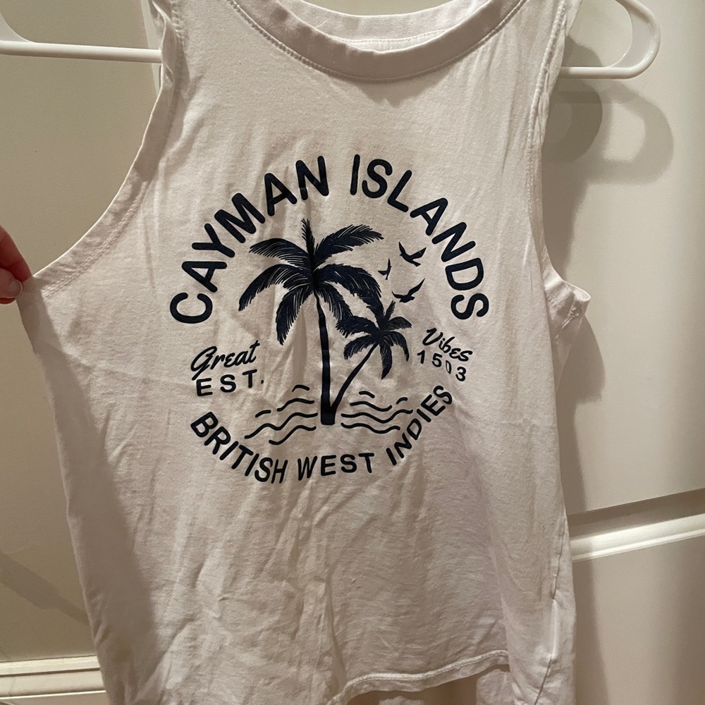 Cayman Islands tank top small